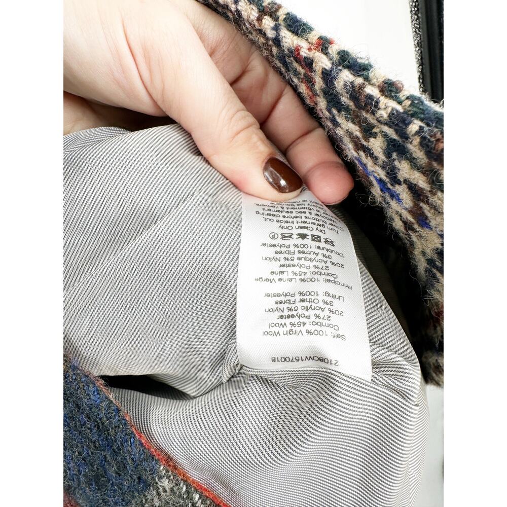 Veronica Beard‎ India Patchwork Dickey Coat Size L - Picture 4 of 7